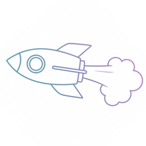 SEO rocket right to left